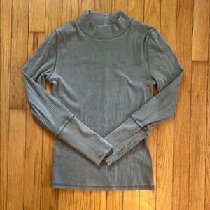 Free People Rickie Long Sleeve Mock Neck